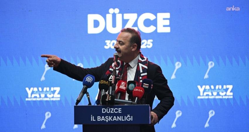 Anahtar Parti Genel Başkanı Yavuz Ağıralioğlu, "Su savaşları geliyor. Bugün