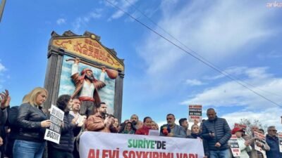 Alevi sivil toplum kuruluşları, Suriye'de Alevi toplumuna yönelik katliam, zorla