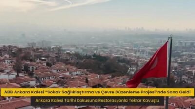 Ankara Kalesi, tarihi dokusuna yeniden kavuştu - Ankara Büyükşehir Belediyesi (ABB) tarafından Ankara Kalesi’nde yürütülen "Sokak