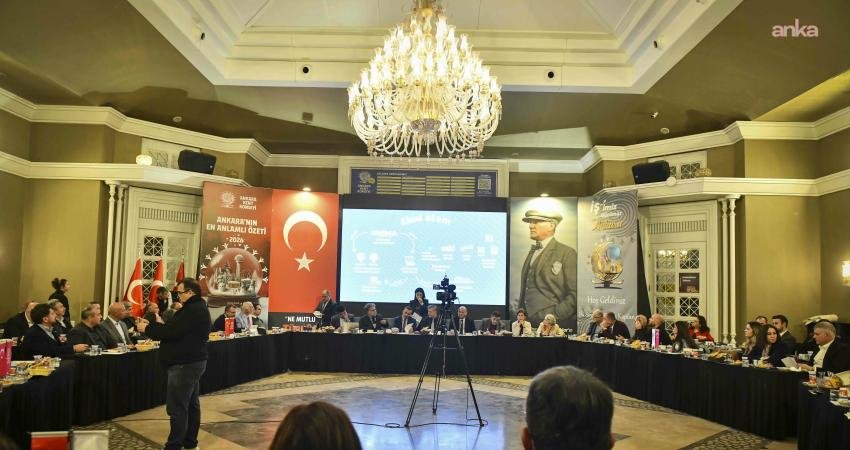 Ankara Kent Konseyi’nde (AKK) 2025 yılının son yürütme kurulu toplantısı,