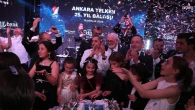 Ankara Yelken Kulübü, 25. yıl dolayısıyla balo düzenledi. Ankara Yelken Kulübü