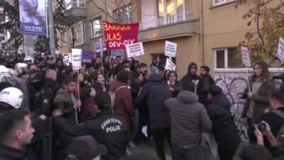 Ankara’da üniversite öğrencileri ve öğrenci örgütleri 19 Mart eylemlerine katıldıkları