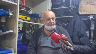 Artvin’de 24 yıldır ayakkabı tamirciliği yapan Halit Beken, artan maliyetler,