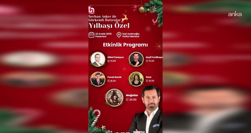 Ataşehir Belediyesi, gazeteci ve haber programcısı Serhan Asker’in sunduğu “Görkemli