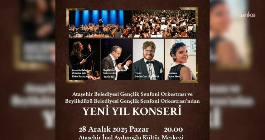 Ataşehir Belediyesi Gençlik Senfoni Orkestrası ile Beylikdüzü Belediyesi Gençlik Senfoni