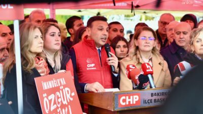 CHP İstanbul İl Başkanlığı, partinin tutuklu cumhurbaşkanı adayı ve İstanbul