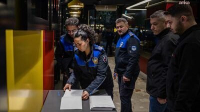 Bornova Belediyesi, yılbaşı öncesinde zabıta ekipleri ve gıda mühendisleriyle ilçe