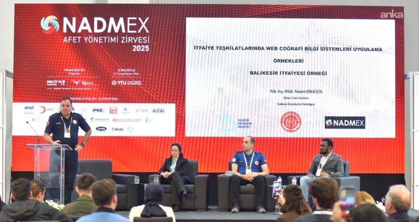Balıkesir Büyükşehir Belediyesi İtfaiyesi, İstanbul’da gerçekleşen NADMEX 2025 Afet Yönetimi