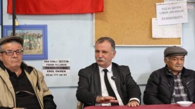 Mahalle ziyaretlerini Yuntdağı bölgesinde sürdüren Yunusemre Belediye Başkanı Semih Balaban,