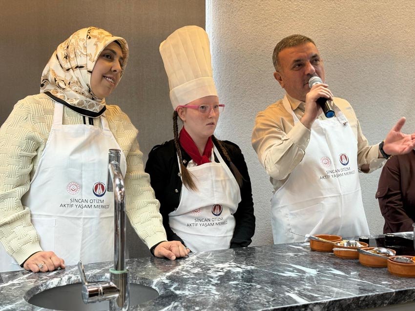 Sincan Belediyesi Yerli Malı Haftası’nı Gastro Sincan’da düzenlenen anlamlı bir