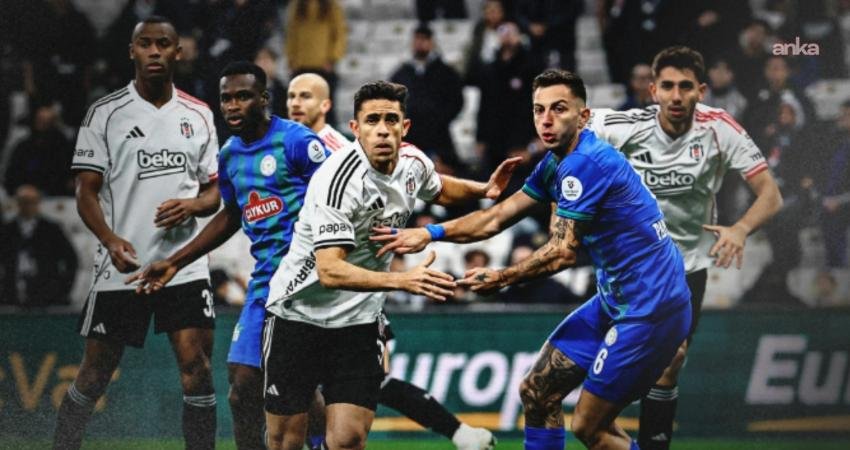 Beşiktaş, Süper Lig’in 17. haftasında konuk ettiği Rizespor’u 1-0 mağlup