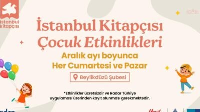 İstanbul Büyükşehir Belediyesi (İBB) Kültür AŞ, aralık ayında İstanbul Kitapçısı