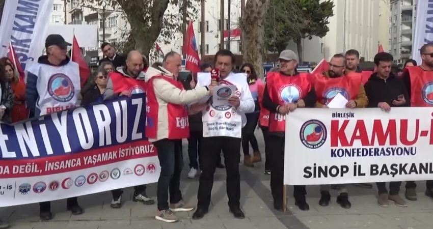 Birleşik Kamu-İş Konfederasyonu’na bağlı sendikalar, 19 Aralık’ta hakça ve halkça