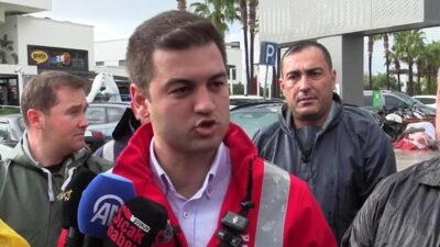 Meteoroloji'nin "turuncu kod" uyarısının ardından teyakkuza geçen Bodrum Belediyesi, ilçe