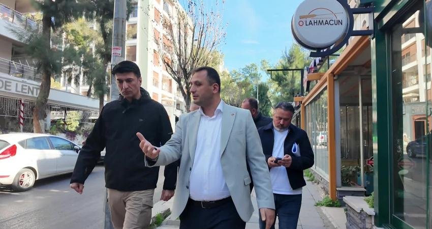 Bornova Belediye Başkanı Ömer Eşki, İZSU Genel Müdürü Gürkan Erdoğan