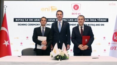 Enerji ve Tabii Kaynaklar Bakanı Alparslan Bayraktar, BOTAŞ ile İtalyan