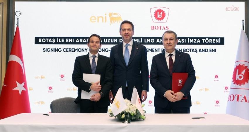 Enerji ve Tabii Kaynaklar Bakanı Alparslan Bayraktar, BOTAŞ ile İtalyan