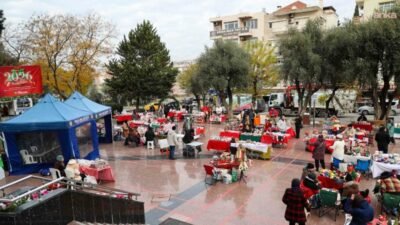 Buca Belediyesi’nin yeni yıl öncesinde dayanışma ve paylaşma kültürünü güçlendirmek