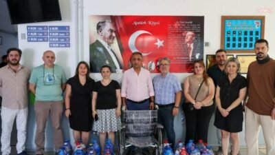 Buca Belediyesi, ilçede yürüttüğü “Kapakları Topluyoruz, Engelleri Aşıyoruz” kampanyası ile