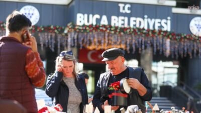 Buca Belediyesi, yeni yıl öncesinde yerel üreticileri desteklemek ve dayanışma
