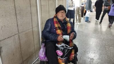 İzmir’de yaşayan, yüzde 80 engelli raporu bulunan Bağ-Kur emeklisi Ali