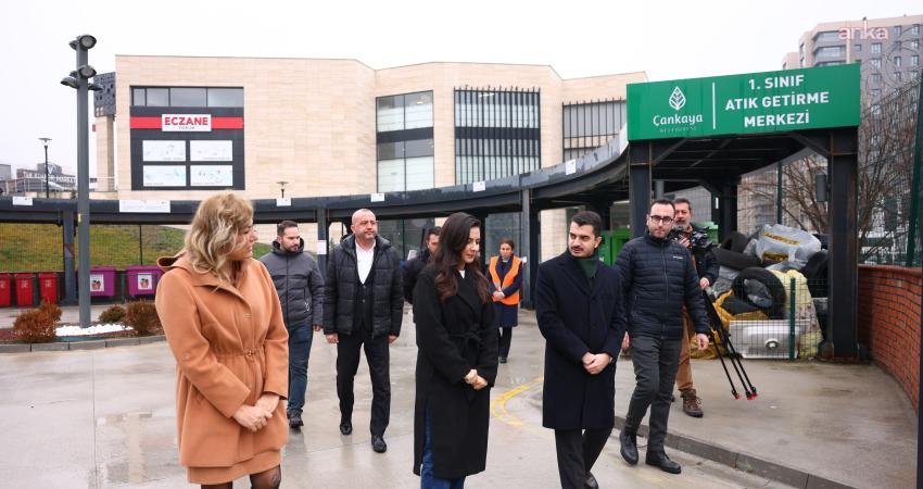 Çankaya Belediye Başkanı Hüseyin Can Güner, Alacaatlı Mahallesi 1. Sınıf Atık