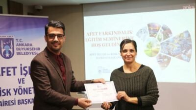 Çankaya Belediyesi personeline afetlere hazırlık eğitimi Ankara Büyükşehir Belediyesi (ABB) İtfaiye Dairesi Başkanlığı, Çankaya Belediyesi personeline