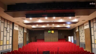 Çankaya Belediyesi, Yılmaz Güney Sahnesi'nde bir süredir devam eden yenileme