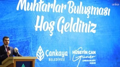 Çankaya Belediye Başkanı Hüseyin Can Güner, Zübeyde Hanım Sosyal Tesisi’nde