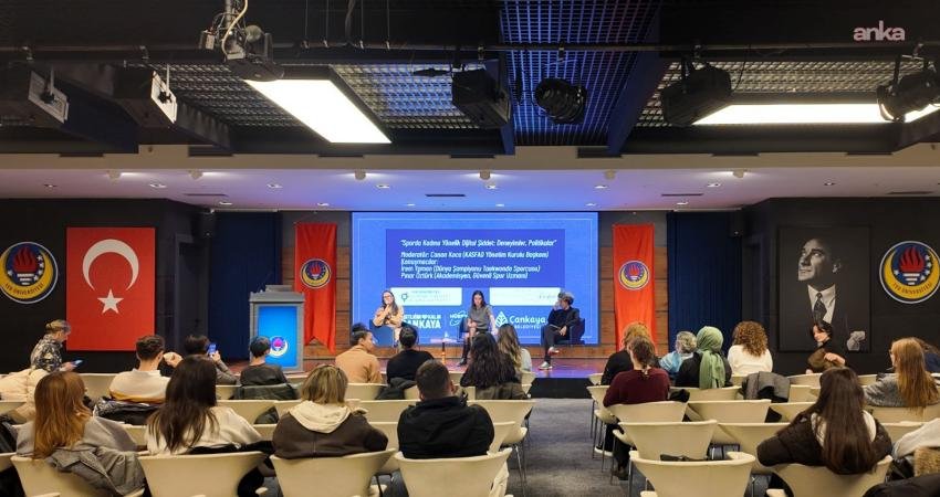 Çankaya’da “Sporda Kadına Yönelik Dijital Şiddet” paneli Çankaya Belediyesi, kadınların sporda güçlenmesine yönelik önemli bir etkinliğe ev