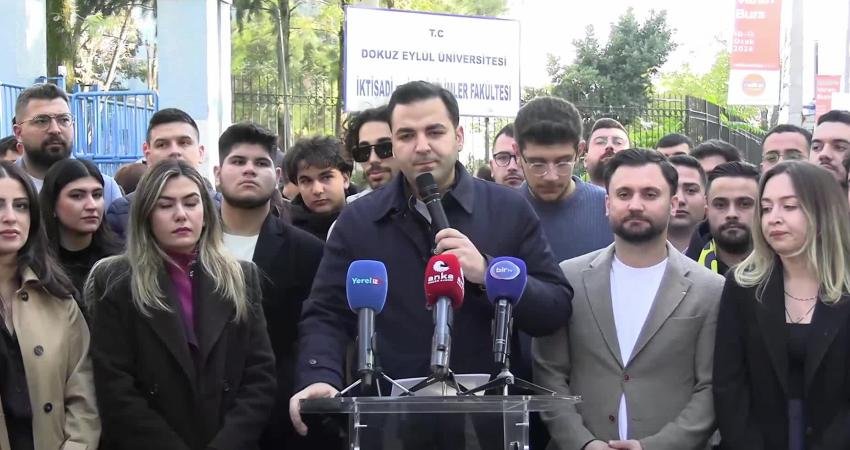 CHP Gençlik Kolları Genel Başkanı Cem Aydın, KYK burslarına yapıacak