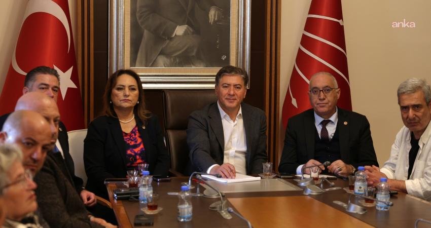 CHP Grup Başkanvekili Murat Emir, Hatay, Mersin ve Adana illerinden gelen