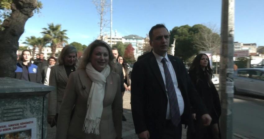 CHP Kadın Kolları Genel Başkanı ve Osmaniye Milletvekili Asu Kaya,