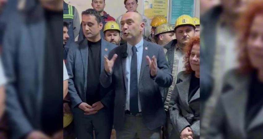 CHP Zonguldak İl Başkanı Devrim Dural, madencilerin iş güvenliği ve