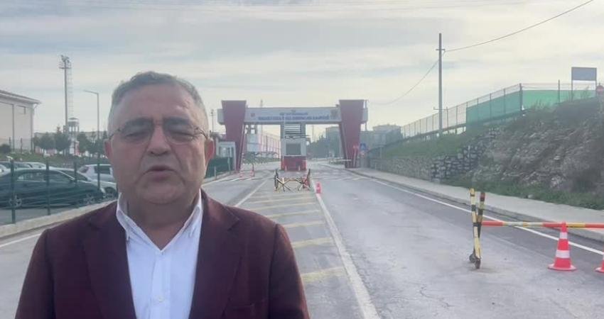CHP Diyarbakır Milletvekili Sezgin Tanrıkulu, Kocaeli Kandıra Cezaevi'nde tutuklu bulunan