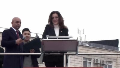 CHP’nin Kayseri’de düzenlediği "Millet İradesine Sahip Çıkıyor" mitinginde CHP'nin tutuklu cumhurbaşkanı