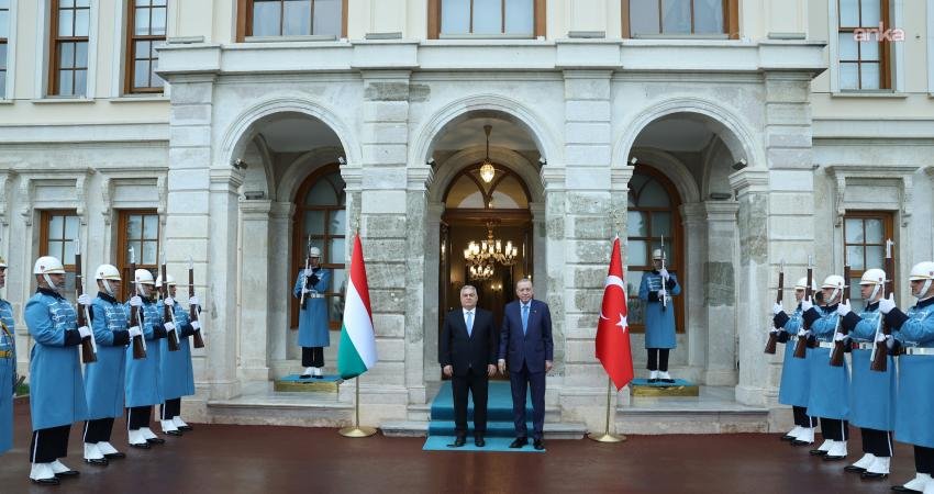 Cumhurbaşkanı Recep Tayyip Erdoğan, Macaristan Başbakanı Viktor Orban'ı kabul etti. 