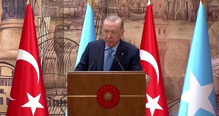 Cumhurbaşkanı Erdoğan: Somali’de bir uzay limanı kurmayı öngörüyoruz Cumhurbaşkanı Recep Tayyip Erdoğan, Somali Cumhurbaşkanı Hasan Şeyh Mahmud ile ikili