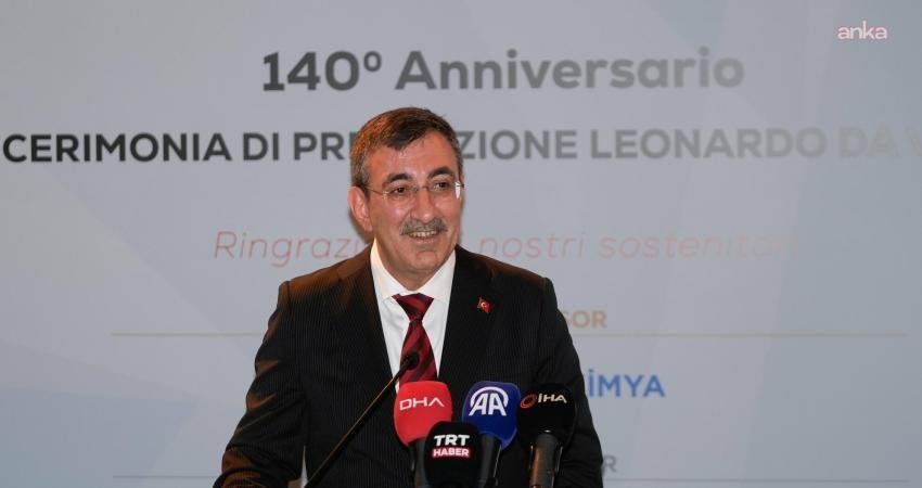 Cumhurbaşkanı Yardımcısı Yılmaz, ‘Leonardo da Vinci Ödül Töreni’nde Türk ve İtalyan iş insanlarıyla bir araya geldi Cumhurbaşkanı Yardımcısı Cevdet Yılmaz, İtalya'nın İstanbul Başkonsolosluğu ev sahipliğinde İtalyan Ticaret