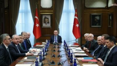 Cumhurbaşkanlığı Yüksek İstişare Kurulu, Cumhurbaşkanı Recep Tayyip Erdoğan başkanlığında toplandı.