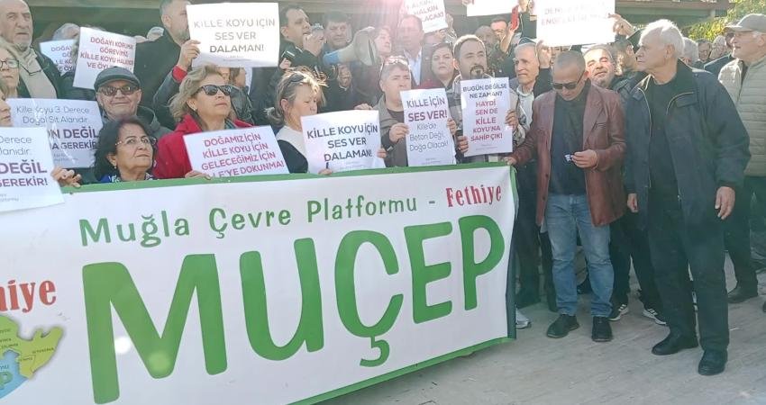 Dalaman’da Kille Koyu’na yapılmak istenen yat bağlama iskelesi projesi, bölge