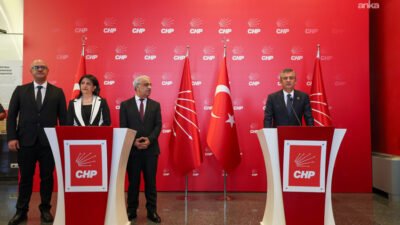 CHP Genel Başkanı Özgür Özel, DEM Parti İmralı Heyeti ile