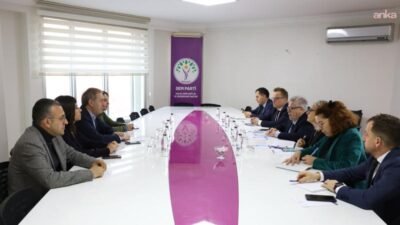 DEM Parti Eş Genel Başkanı Tuncer Bakırhan, Avrupa Parlamentosu (AP)