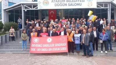 Devrimci Emekliler Sendikası (Dev Emekli-Sen) Samsun Şubesi üyeleri, 2026 bütçesinden