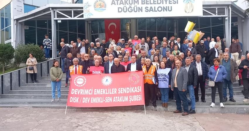 Devrimci Emekliler Sendikası (Dev Emekli-Sen) Samsun Şubesi üyeleri, 2026 bütçesinden