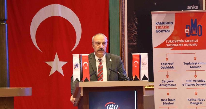 Ankara Ticaret Odası (ATO) ile Devlet Malzeme Ofisi (DMO) iş