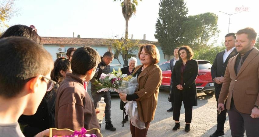 Didim Belediye Başkanı Hatice Gençay, Yerli Malı Haftası kapsamında Akyeniköy