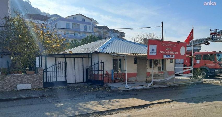 İzmir Büyükşehir Belediyesi, Dikili’de hizmet veren eski itfaiye binasının yerine