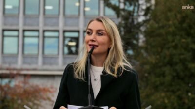 CHP'nin tutuklu Cumhurbaşkanı adayı Ekrem İmamoğlu'nun eşi Dilek Kaya İmamoğlu, İBB