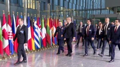 Dışişleri Bakanı Hakan Fidan, NATO Dışişleri Bakanları Toplantısı için bulunduğu